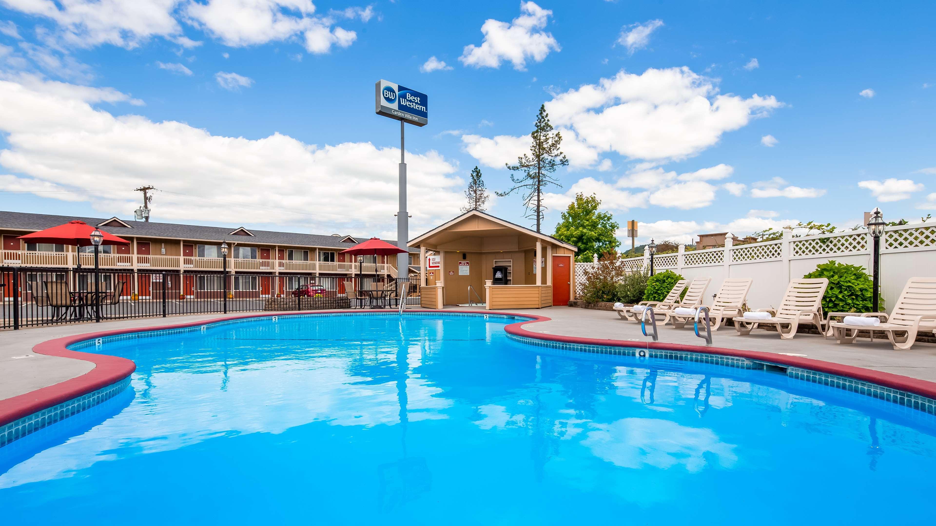 Best Western Garden Villa Inn Roseburg Eksteriør bilde